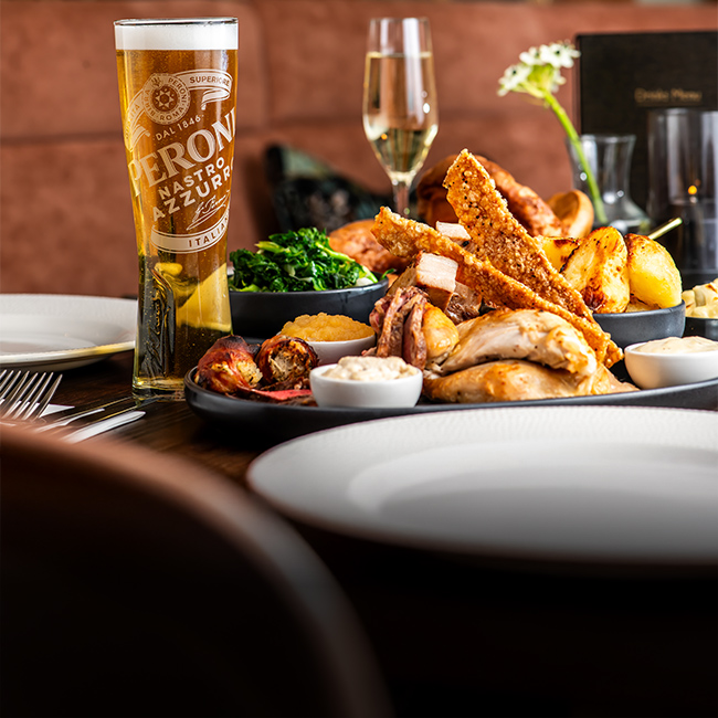 Wine & Drinks menu at The Mossbrook Inn