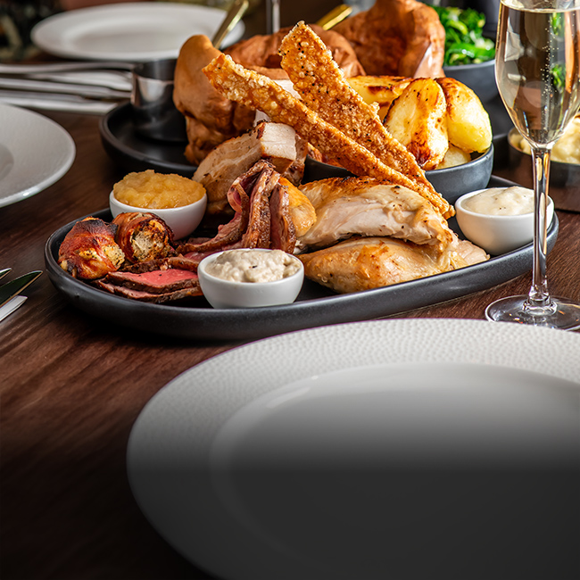 Sunday menu at The Mossbrook Inn