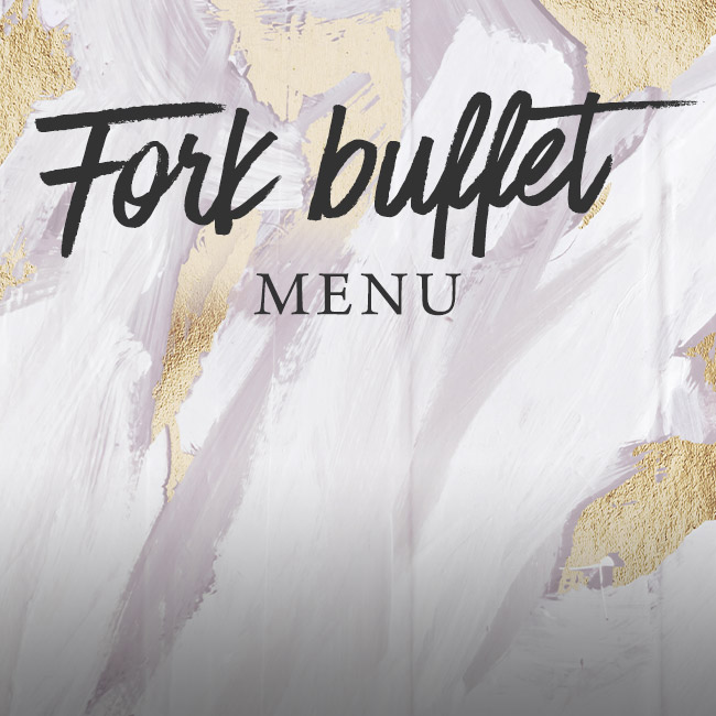 Fork buffet menu at The Mossbrook Inn